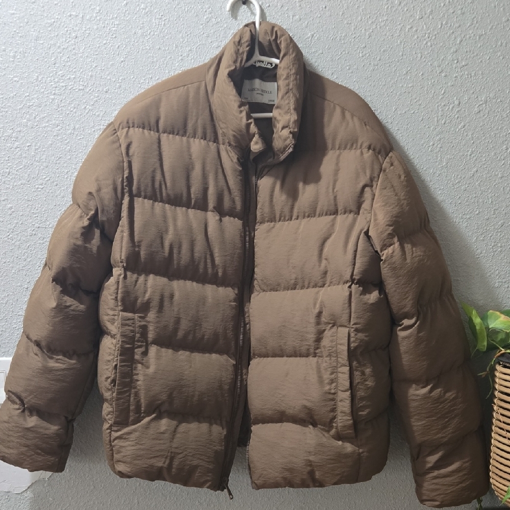 Men's Brown‎ Puffer Jacket. #00